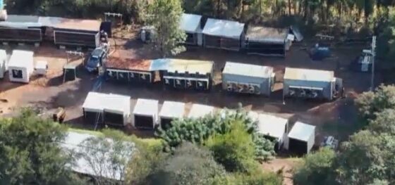 Entre taxi cargas y malezas: cómo intentaron ocultar mineros de Bitcoin en Paraguay