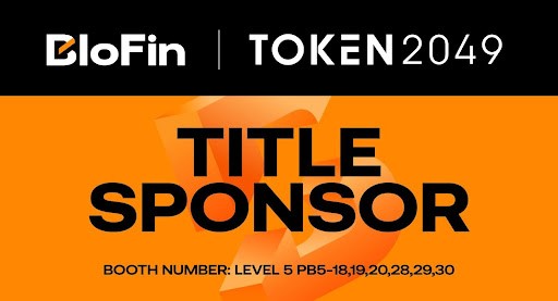 BloFin, patrocinador de TOKEN2049 Singapore, estrena su stand «Build» épico