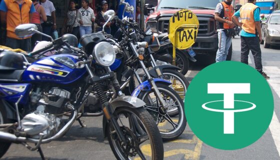 ¿Cómo es la experiencia de tomar un mototaxi y pagar con USDT en Venezuela?