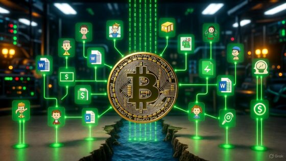 El “spam” en Bitcoin parte en dos la identidad de la red